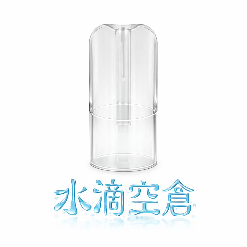 水滴空倉 極致透明工藝 純粹質感設計 奢華體驗不間斷 1代主機通用 完美呈現迷人層次感 台灣現貨